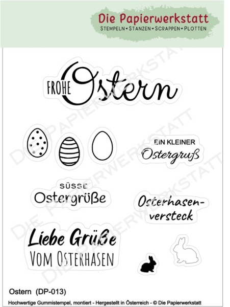 Ostern, Stempelset